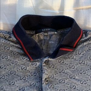 Men’s Gucci “GG” logo polo SZ XXL
